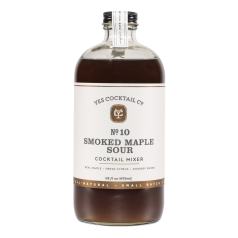 Fall Seasonal: Smoked Maple Sour Cocktail Mixer