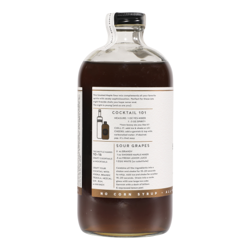 Fall Seasonal: Smoked Maple Sour Cocktail Mixer - Image 2