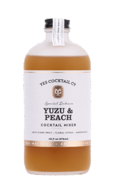 Yuzu Peach Cocktail Mixer | Yes Cocktail Co